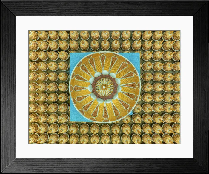 Framed Print : Aerial view of the geometric pattern from 201 Gombuj Masjid islamic mosque along Jhinai river in Gopalpur, Tangail, Bangladesh Framed Print : Aerial view of the geometric pattern from 201 Gombuj Masjid islamic mosque along Jhinai river in Gopalpur, Tangail, Bangladesh