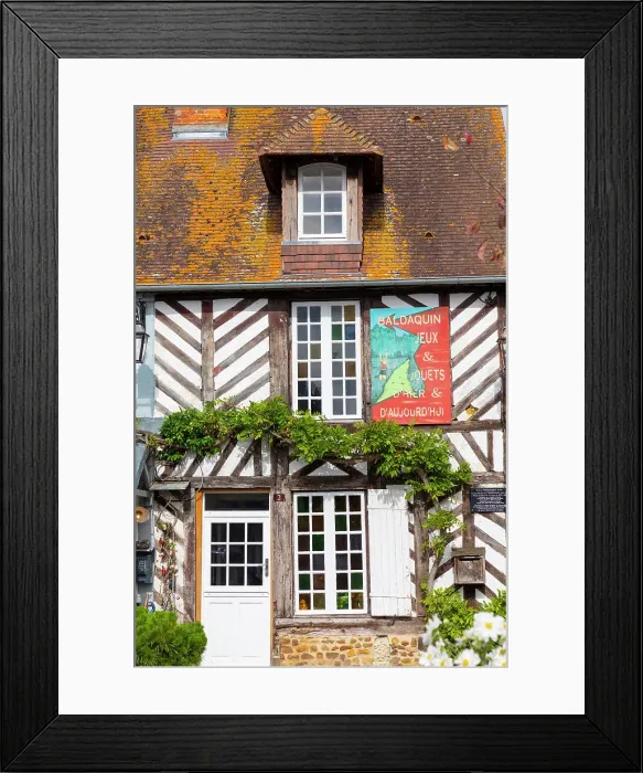 Framed Print : The Normandy Village of Beuvron-en-Auge, Beuvron-en-Auge, Normandy, France Framed Print : The Normandy Village of Beuvron-en-Auge, Beuvron-en-Auge, Normandy, France