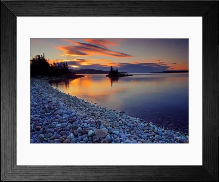 Framed Print : Lake Superior at dawn Rossport, Ontario, Canada Framed Print : Lake Superior at dawn Rossport, Ontario, Canada