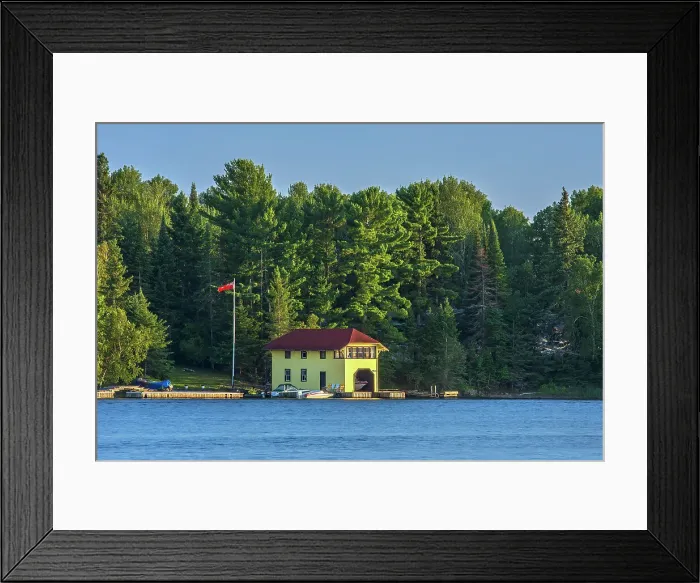 Framed Print : Cottage on Lake of the Woods Kenora, Ontario, Canada Framed Print : Cottage on Lake of the Woods Kenora, Ontario, Canada