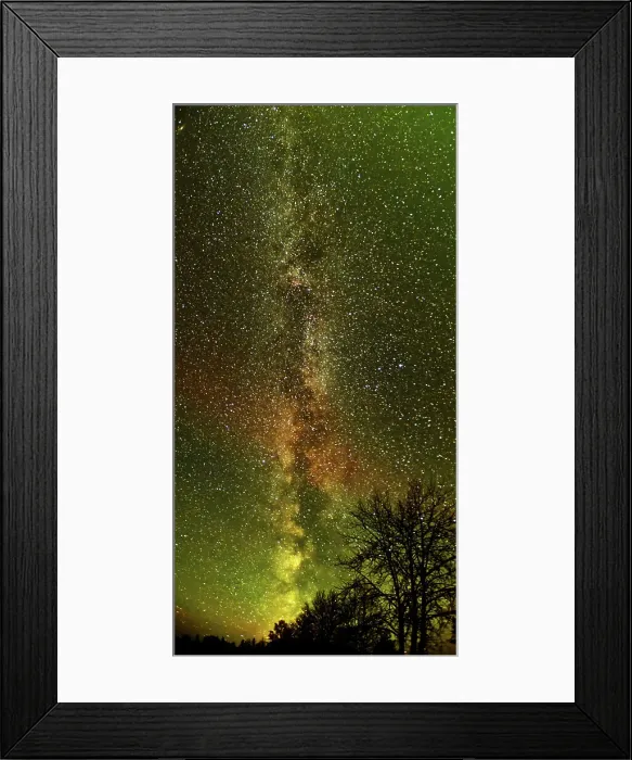 Framed Print : Milky Way at Klotz Lake Longlac, Ontario, Canada Framed Print : Milky Way at Klotz Lake Longlac, Ontario, Canada