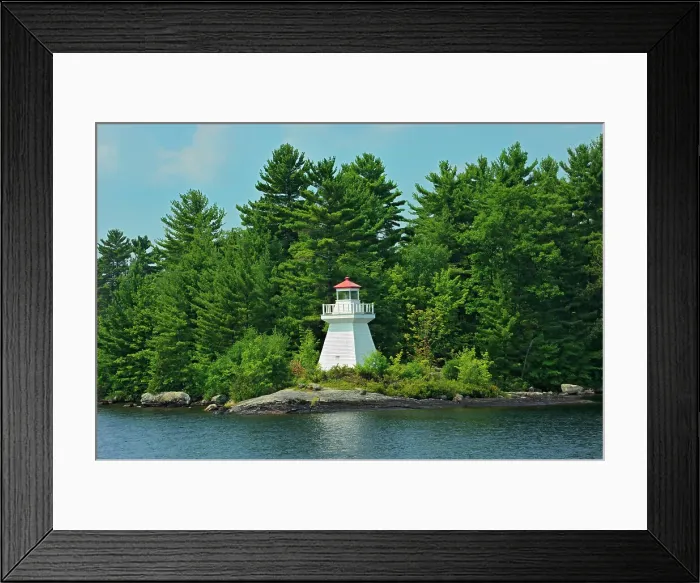 Framed Print : Lighthouse on Lake Muskoka Muskoka Country, Ontario, Canada Framed Print : Lighthouse on Lake Muskoka Muskoka Country, Ontario, Canada