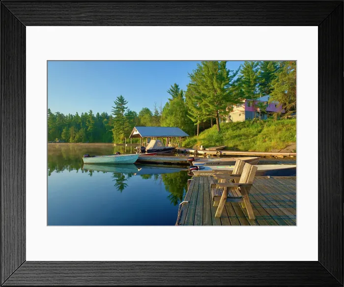 Framed Print : Lodge at Snake Island Lake in the White Bear Forest Conservation Reserve Temagami, Ontario, Canada Framed Print : Lodge at Snake Island Lake in the White Bear Forest Conservation Reserve Temagami, Ontario, Canada