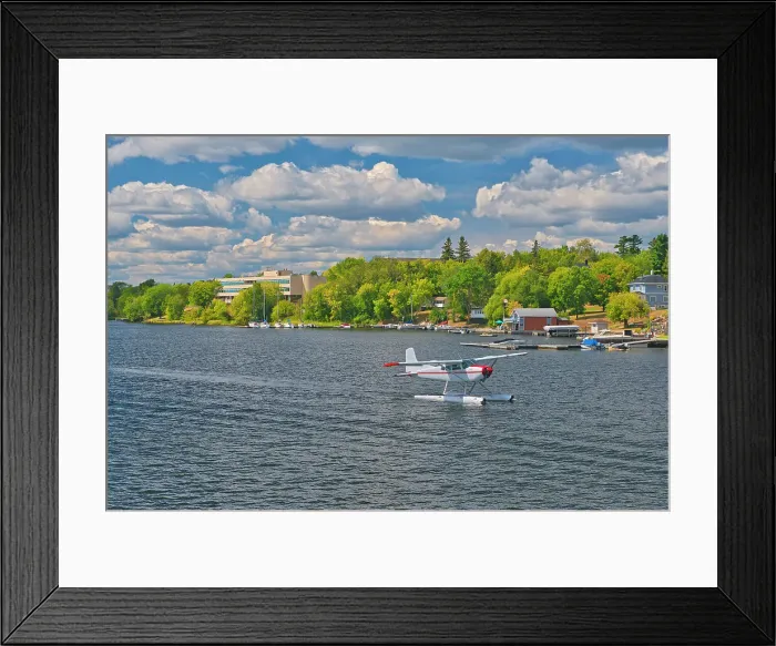 Framed Print : Float plane on Lake of the Woods Kenora, Ontario, Canada Framed Print : Float plane on Lake of the Woods Kenora, Ontario, Canada