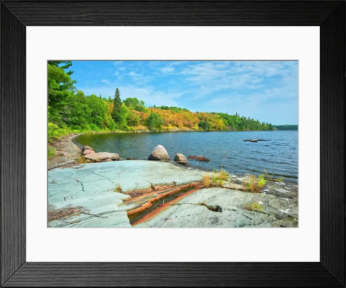 Framed Print : Island in Lake of the Woods Kenora District, Ontario, Canada Framed Print : Island in Lake of the Woods Kenora District, Ontario, Canada