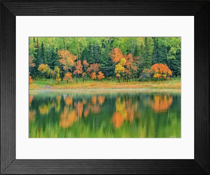 Framed Print : Reflection in Middle Lake at sunrise Kenora, Ontario, Canada Framed Print : Reflection in Middle Lake at sunrise Kenora, Ontario, Canada