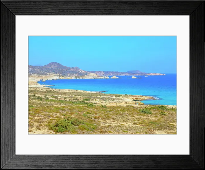 Framed Print : View of Milos Northern coast, Milos Island, Cyclades Islands, Greece Framed Print : View of Milos Northern coast, Milos Island, Cyclades Islands, Greece