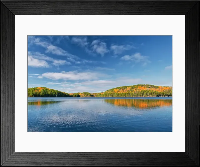 Framed Print : Tower Lake in autumn. Gull Lake Road. Near Kenora, Ontario, Canada Framed Print : Tower Lake in autumn. Gull Lake Road. Near Kenora, Ontario, Canada