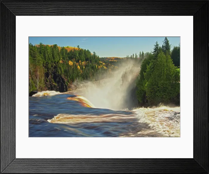 Framed Print : Rainbow over the Kaministiquia River at Kakabeka Falls Kakabeka Falls Provincial Park, Ontario, Canada Framed Print : Rainbow over the Kaministiquia River at Kakabeka Falls Kakabeka Falls Provincial Park, Ontario, Canada