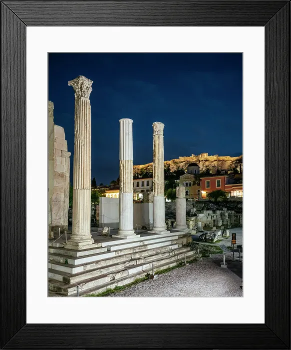Framed Print : Hadrian's Library, Monastiraki Square, Athens, Attica, Greece Framed Print : Hadrian's Library, Monastiraki Square, Athens, Attica, Greece