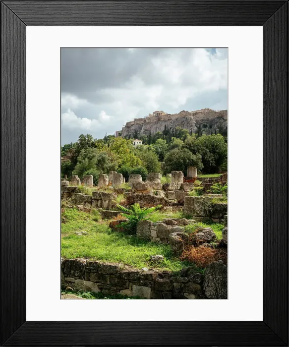 Framed Print : Ancient Agora, Athens, Attica, Greece Framed Print : Ancient Agora, Athens, Attica, Greece