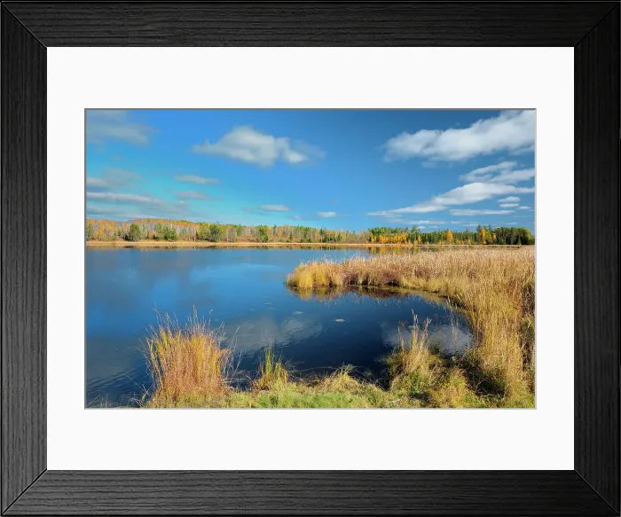 Framed Print : Old Woman Lake near Kenora, Ontario, Canada