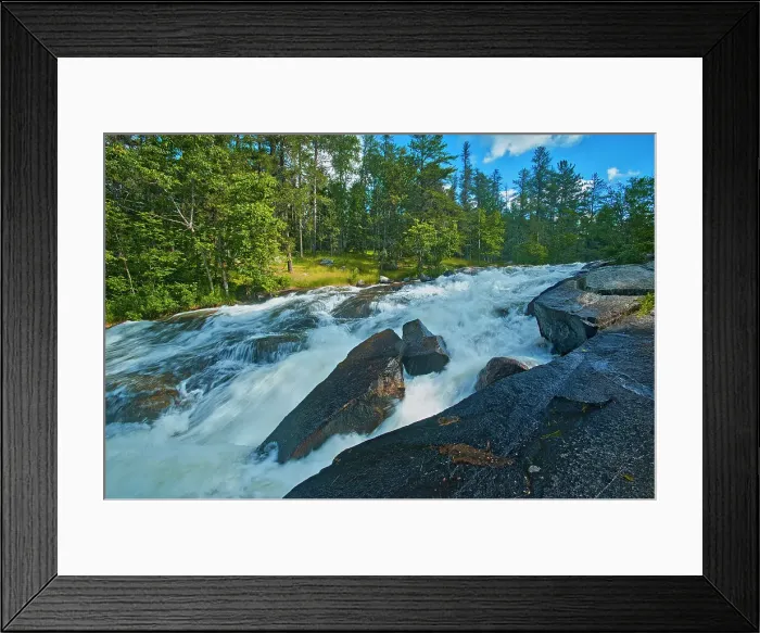 Framed Print : Rushing River Rushing River Provincial Park, Ontario, Canada Framed Print : Rushing River Rushing River Provincial Park, Ontario, Canada