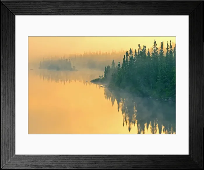Framed Print : Fog along North Shore of Lake Superior Schreiber, Ontario, Canada Framed Print : Fog along North Shore of Lake Superior Schreiber, Ontario, Canada