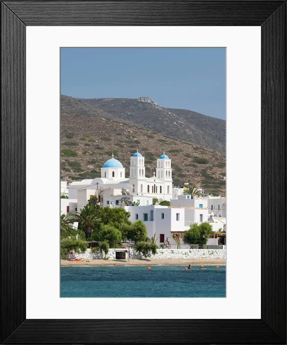 Framed Print : Saint George Church, Amorgos, Greece Framed Print : Saint George Church, Amorgos, Greece