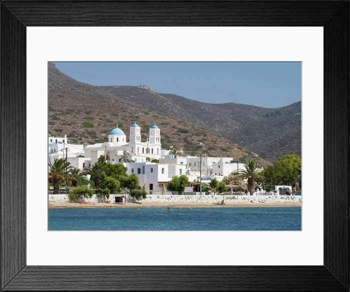 Framed Print : Saint George Church, Amorgos, Greece Framed Print : Saint George Church, Amorgos, Greece