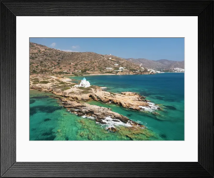 Framed Print : Church of St. Panteleimon, Amorgos, Greece Framed Print : Church of St. Panteleimon, Amorgos, Greece