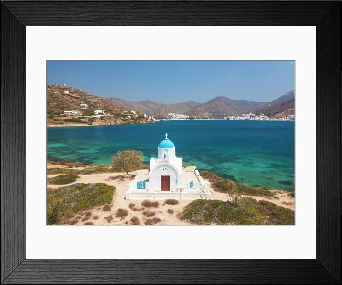 Framed Print : Church of St. Panteleimon, Amorgos, Greece Framed Print : Church of St. Panteleimon, Amorgos, Greece
