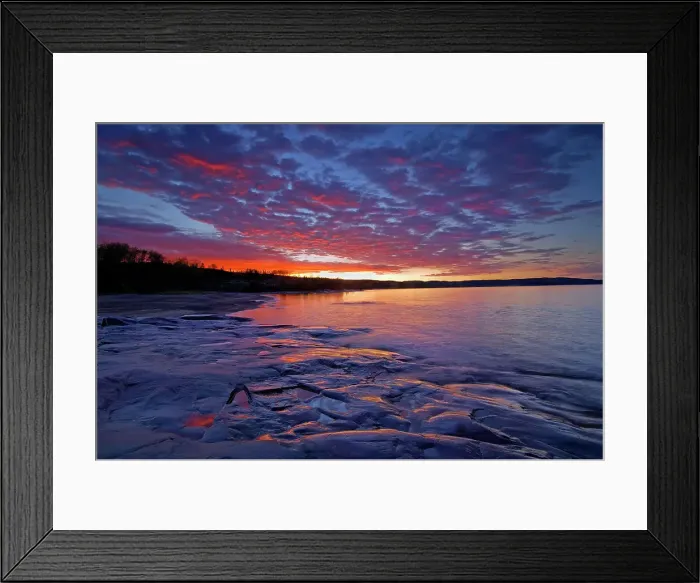 Framed Print : Dawn on Lake Superior Rossport, Ontario, Canada Framed Print : Dawn on Lake Superior Rossport, Ontario, Canada