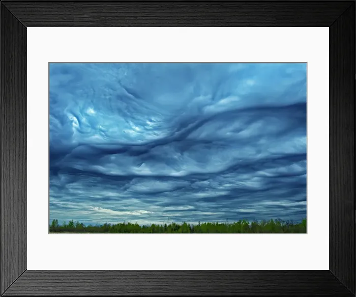 Framed Print : Asperitas clouds (formerly known as Undulatus asperatus) over Lake Superior Sault Ste Marie, Ontario, Canada Framed Print : Asperitas clouds (formerly known as Undulatus asperatus) over Lake Superior Sault Ste Marie, Ontario, Canada