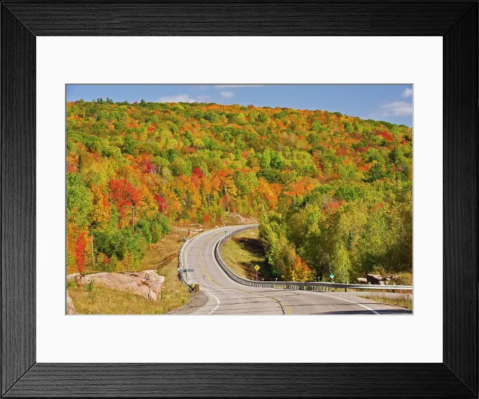 Framed Print : Country Road in atumn Kawartha, Ontario, Canada Framed Print : Country Road in atumn Kawartha, Ontario, Canada