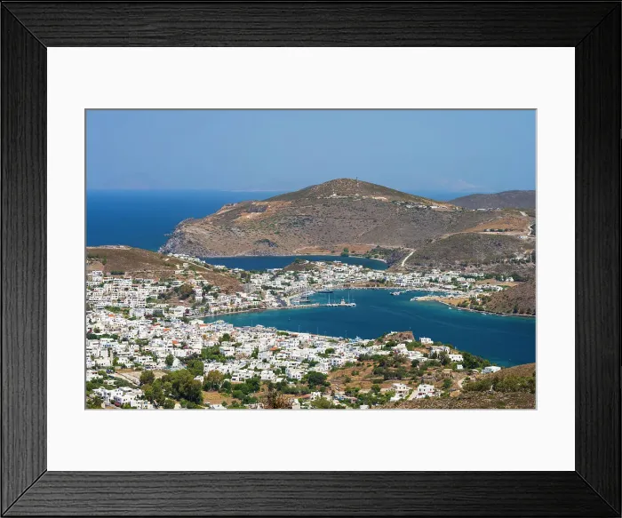 Framed Print : Patmos, Greece Framed Print : Patmos, Greece