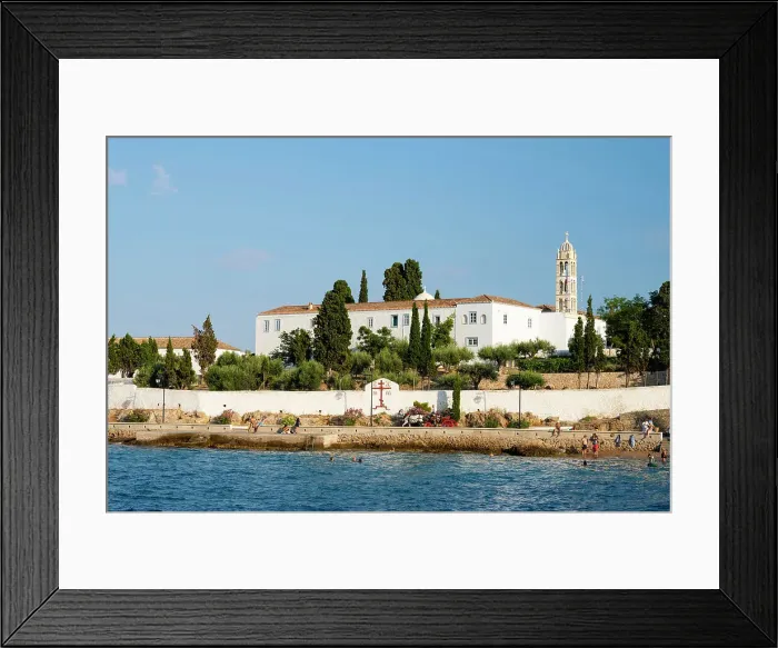 Framed Print : Saint Nikolaos Spetses Holy Orthodox Church, Spetses, Greece Framed Print : Saint Nikolaos Spetses Holy Orthodox Church, Spetses, Greece