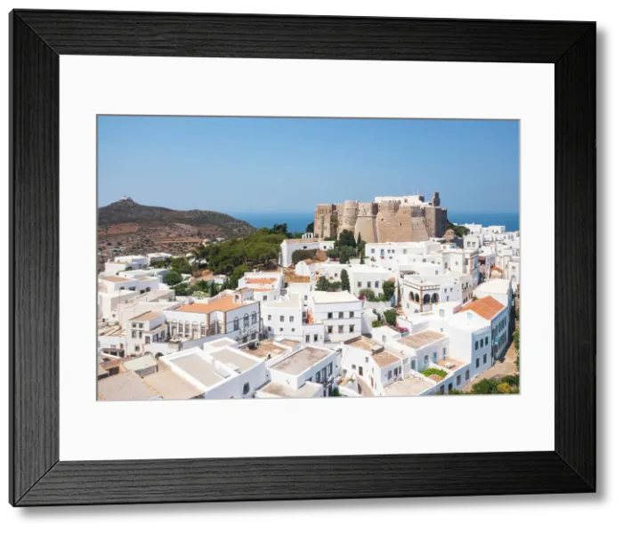 Framed Print : Holy Monastery of Saint John the Theologian, Patmos, Greece Framed Print : Holy Monastery of Saint John the Theologian, Patmos, Greece