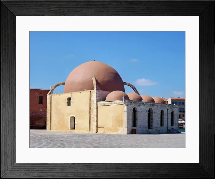 Framed Print : Kucuk Hasan Mosque, City of Chania, Crete, Greece Framed Print : Kucuk Hasan Mosque, City of Chania, Crete, Greece