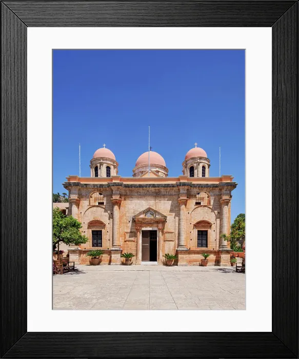 Framed Print : Agia Triada Monastery, Akrotiri Peninsula, Chania Region, Crete, Greece Framed Print : Agia Triada Monastery, Akrotiri Peninsula, Chania Region, Crete, Greece
