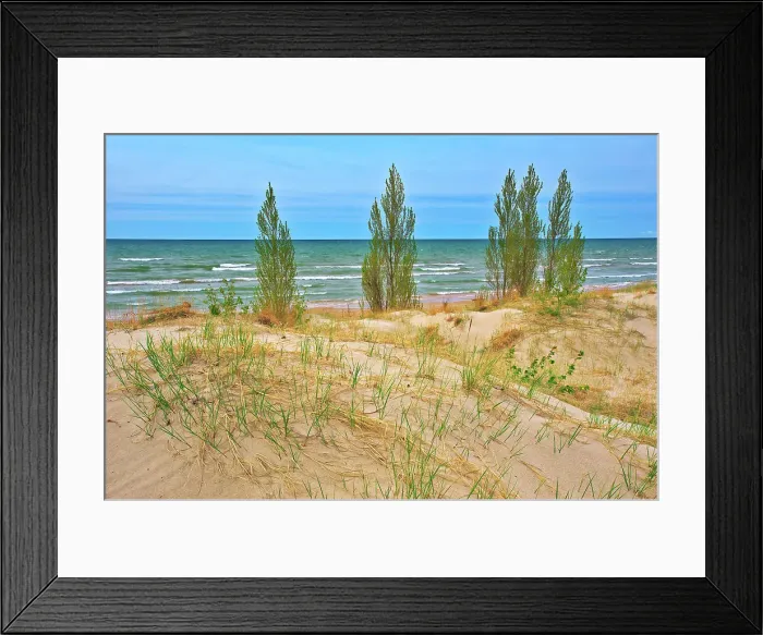 Framed Print : Shoreline of Lake Huron Pinery Provincial Park, Ontario, Canada Framed Print : Shoreline of Lake Huron Pinery Provincial Park, Ontario, Canada