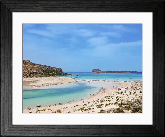 Framed Print : Balos Lagoon Beach and Cape Tigani, Gramvousa Peninsula, Chania Region, Crete, Greece Framed Print : Balos Lagoon Beach and Cape Tigani, Gramvousa Peninsula, Chania Region, Crete, Greece