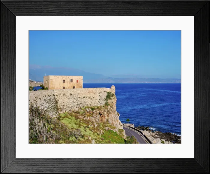 Framed Print : Venetian Fortezza Castle, City of Rethymno, Rethymno Region, Crete, Greece Framed Print : Venetian Fortezza Castle, City of Rethymno, Rethymno Region, Crete, Greece