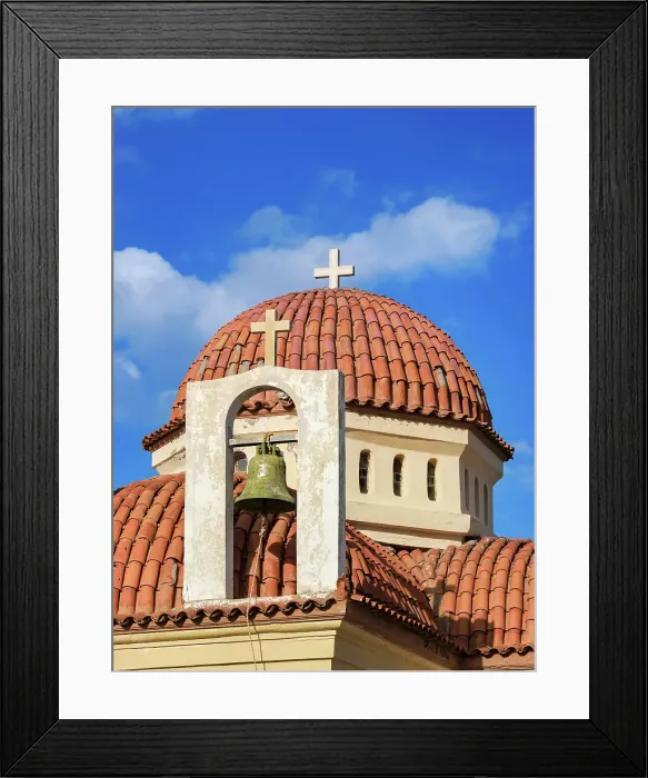Framed Print : Chapel of Saint Nicholas, detailed view, City of Rethymno, Rethymno Region, Crete, Greece Framed Print : Chapel of Saint Nicholas, detailed view, City of Rethymno, Rethymno Region, Crete, Greece