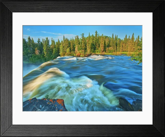 Framed Print : The Grass River plunges at Pisew Falls Pisew Falls Provincial Park, Manitoba, Canada Framed Print : The Grass River plunges at Pisew Falls Pisew Falls Provincial Park, Manitoba, Canada