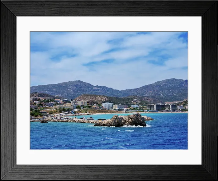 Framed Print : Port in Pigadia, Karpathos Island, Dodecanese, Greece Framed Print : Port in Pigadia, Karpathos Island, Dodecanese, Greece
