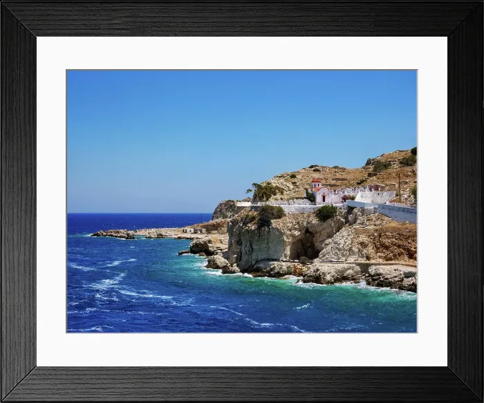 Framed Print : Chapel and Cemetery in Pigadia, Karpathos Island, Dodecanese, Greece Framed Print : Chapel and Cemetery in Pigadia, Karpathos Island, Dodecanese, Greece
