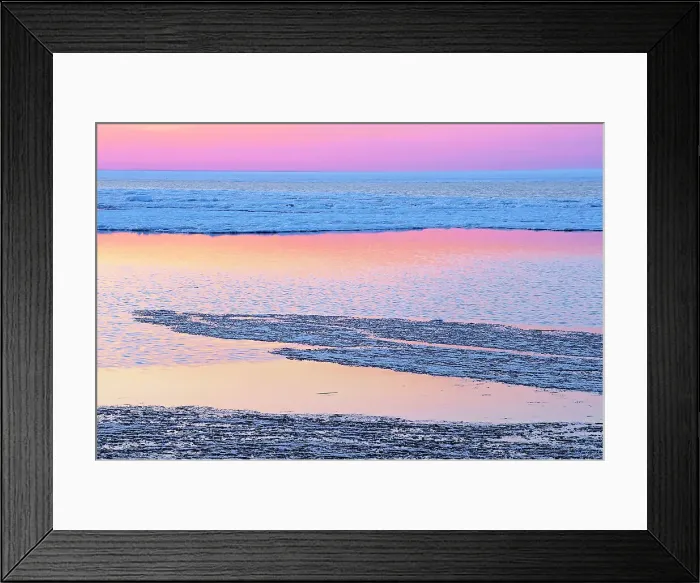 Framed Print : Lake Manitoba at dusk partially covered in spring ice Delta Marsh, Manitoba, Canada Framed Print : Lake Manitoba at dusk partially covered in spring ice Delta Marsh, Manitoba, Canada