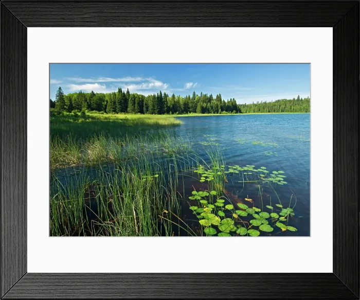Framed Print : Grayling Lake, Riding Mountain National Park, Manitoba, Canada Framed Print : Grayling Lake, Riding Mountain National Park, Manitoba, Canada