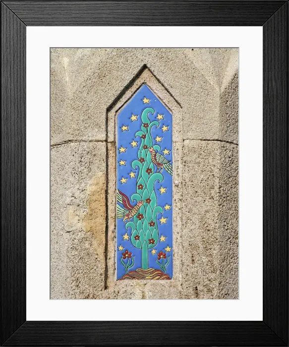 Framed Print : Fountain at the Hippocrates Square, detailed view, Medieval Old Town, Rhodes City, Rhodes Island, Dodecanese, Greece
