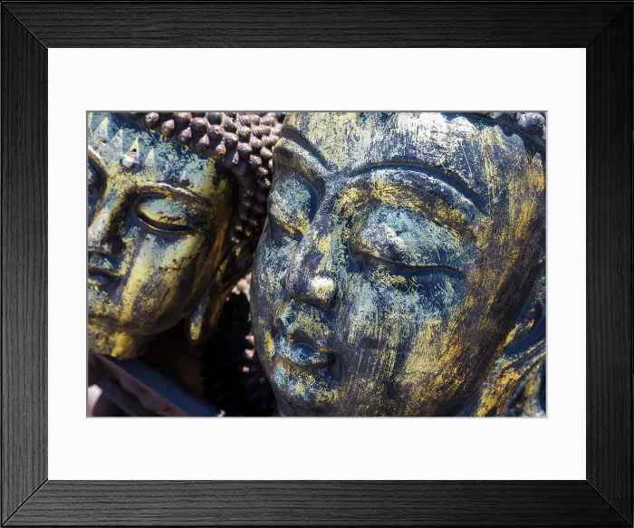 Framed Print : Buddha statues for sale at Panjiayuan Market, Beijing, China Framed Print : Buddha statues for sale at Panjiayuan Market, Beijing, China