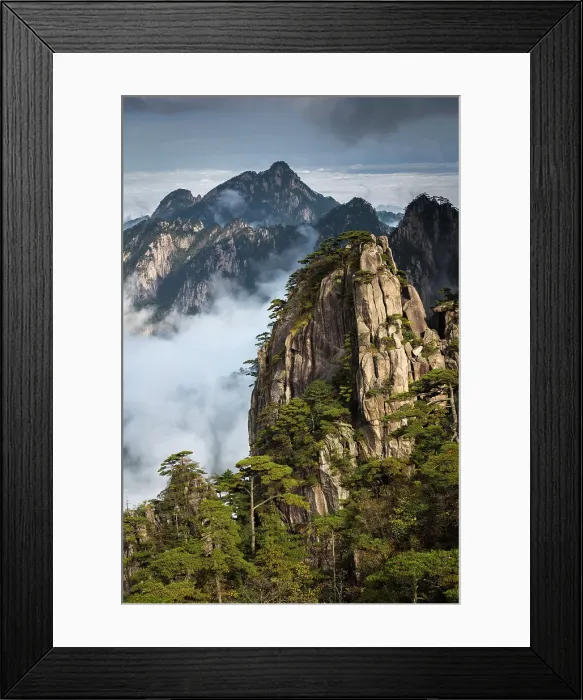 Framed Print : North Sea at Huangshan (Yellow Mountains), China Framed Print : North Sea at Huangshan (Yellow Mountains), China