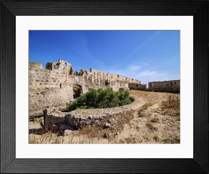 Framed Print : Antimachia Castle near Kardamaina, Kos Island, Dodecanese, Greece Framed Print : Antimachia Castle near Kardamaina, Kos Island, Dodecanese, Greece