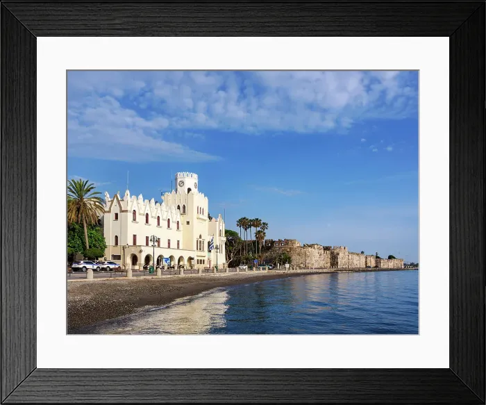 Framed Print : Palazzo del Governo, Kos Town, Kos Island, Dodecanese, Greece Framed Print : Palazzo del Governo, Kos Town, Kos Island, Dodecanese, Greece