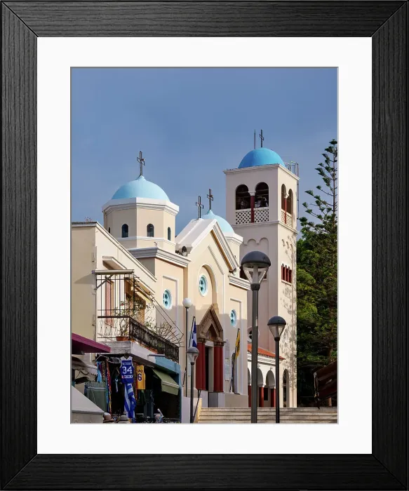 Framed Print : Church of Agia Paraskevi, Kos Town, Kos Island, Dodecanese, Greece Framed Print : Church of Agia Paraskevi, Kos Town, Kos Island, Dodecanese, Greece
