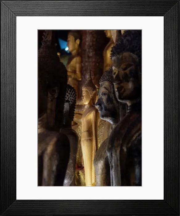 Framed Print : Wat May Souvannapoumaram Buddhist temple in Luang Prabang (ancient capital of Laos on the Mekong river), Laos Framed Print : Wat May Souvannapoumaram Buddhist temple in Luang Prabang (ancient capital of Laos on the Mekong river), Laos