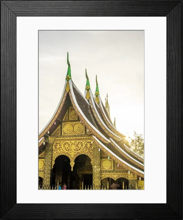 Framed Print : Wat Xiengthong, Luang Prabang (ancient capital of Laos on the Mekong river), Laos Framed Print : Wat Xiengthong, Luang Prabang (ancient capital of Laos on the Mekong river), Laos
