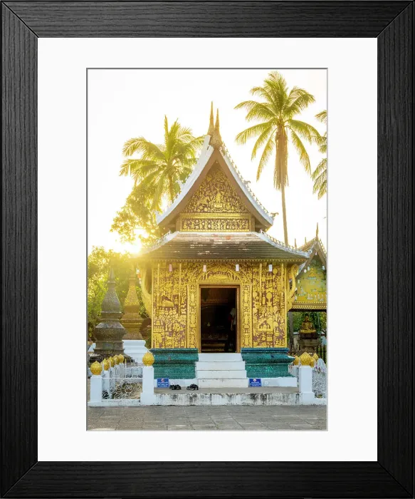 Framed Print : Wat Xiengthong, Luang Prabang (ancient capital of Laos on the Mekong river), Laos Framed Print : Wat Xiengthong, Luang Prabang (ancient capital of Laos on the Mekong river), Laos