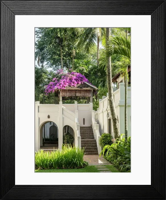 Framed Print : Satri House heritage hotel, Luang Prabang (ancient capital of Laos on the Mekong river), Laos Framed Print : Satri House heritage hotel, Luang Prabang (ancient capital of Laos on the Mekong river), Laos