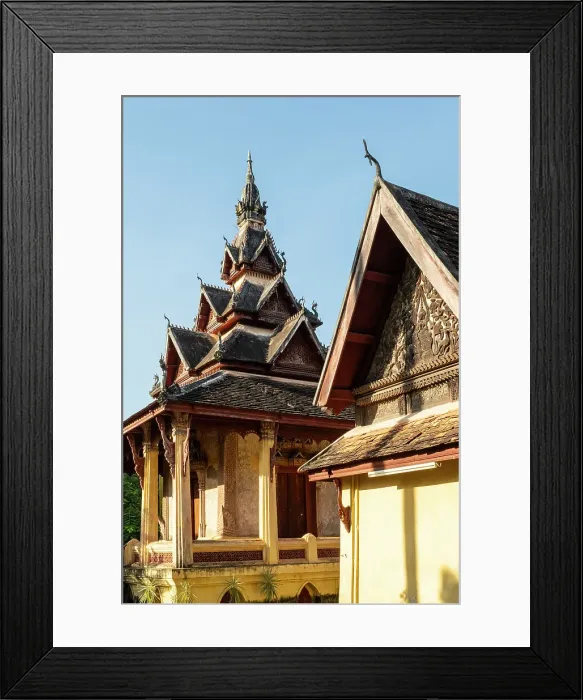 Framed Print : Wat Sisaket, Vientiane (capital city), Laos Framed Print : Wat Sisaket, Vientiane (capital city), Laos
